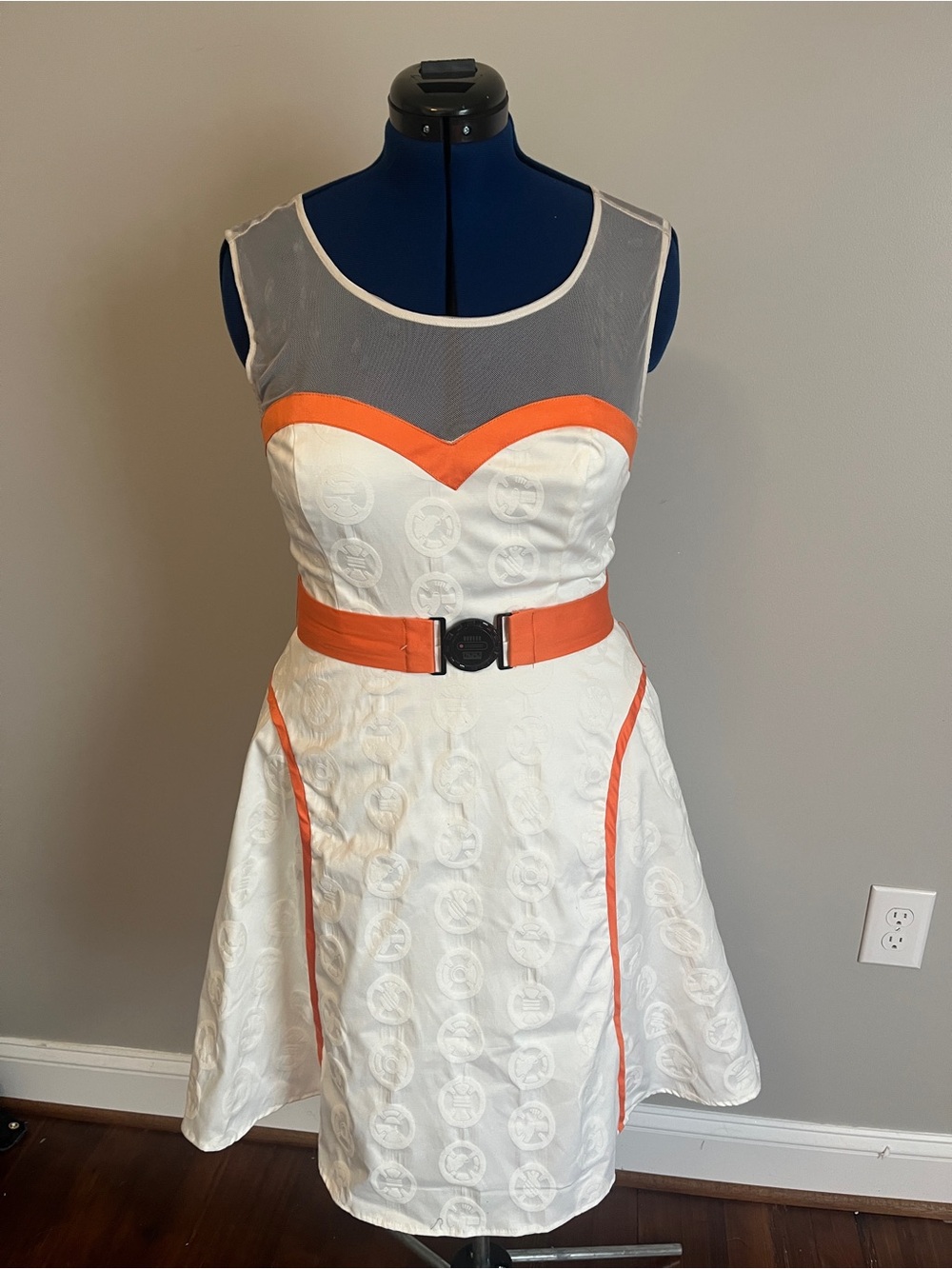 Her Universe Star Wars BB-8 Fit and Flare Dress with Belt